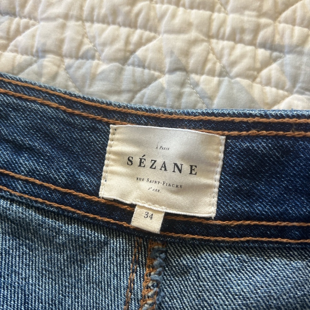 Sezane Tommy Jean Size 34 - Picture 4 of 4